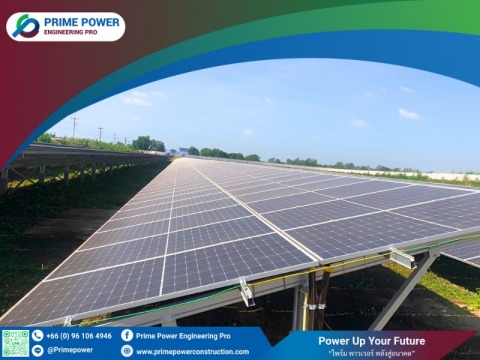 บริษัทติดตั้งโซลาร์ฟาร์มเพื่อช่วยประหยัดค่าไฟฟ้าในระยะยาว